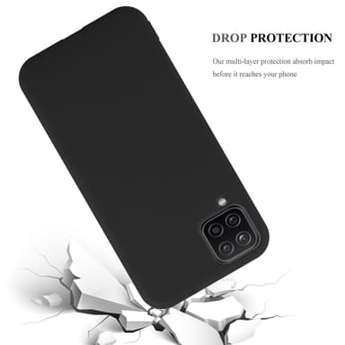 Skal Samsung Galaxy A12 / M12 Fodral Case (Svart)