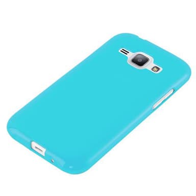 Samsung Galaxy J1 2015 Skal Fodral Case (Blå)