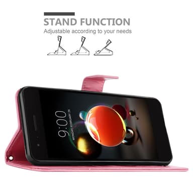 LG K8 2018 / K9 2018 Plånboksfodral Skal (Rosa)