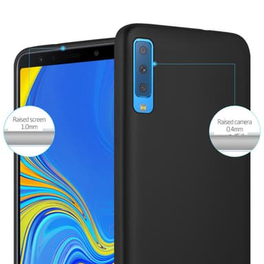 Skal Samsung Galaxy A7 2018 Fodral Case (Svart)