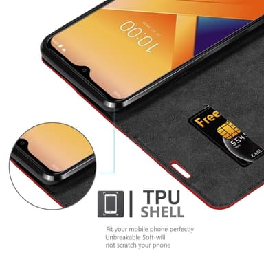 WIKO Y81 Skal Fodral Case (Röd)
