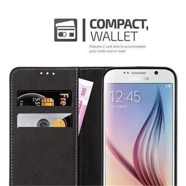 Samsung Galaxy S6 Skal Fodral Case (Svart)