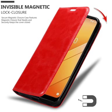 WIKO Y81 Skal Fodral Case (Röd)