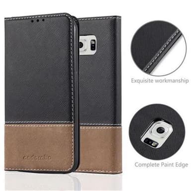 Samsung Galaxy S6 Skal Fodral Case (Svart)