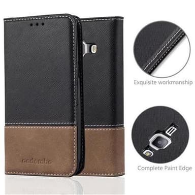 Samsung Galaxy J1 2015 Skal Fodral Case (Svart)