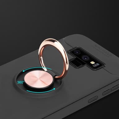 Samsung Galaxy NOTE 9 Skal Fodral Case (Svart)