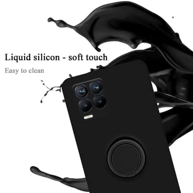 Skal Realme 8 4G / 8 PRO Fodral Case (Svart)