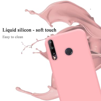 Huawei P40 LITE E Skal Fodral Case (Rosa)