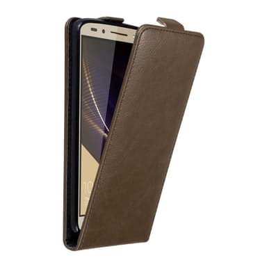 Honor 7 Flipfodral Skal (Brun)