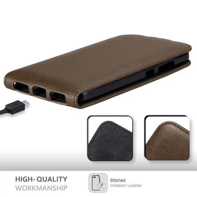 Honor 7 Flipfodral Skal (Brun)