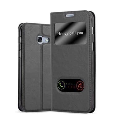 Samsung Galaxy A5 2017 Plånboksfodral Skal (Svart)