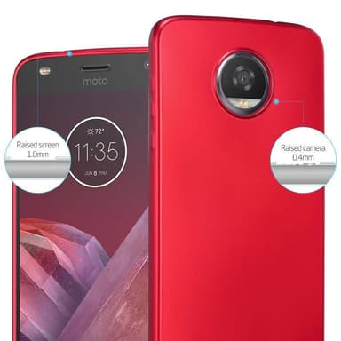 Skal Motorola MOTO Z2 Fodral Case (Röd)