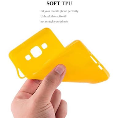 Samsung Galaxy A5 2015 Skal Fodral Case (Gul)