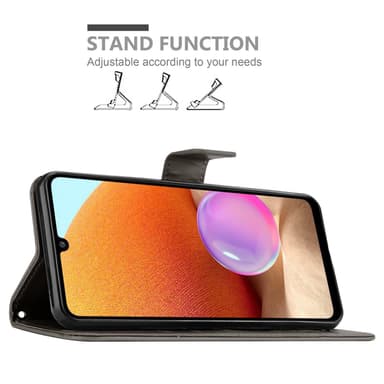 Samsung Galaxy A32 4G Plånboksfodral Skal (Grå)
