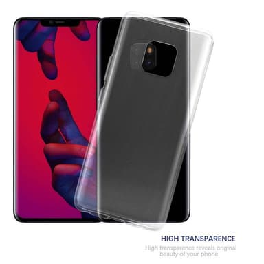 Huawei MATE 20 PRO Skal Fodral Case (Transparent)