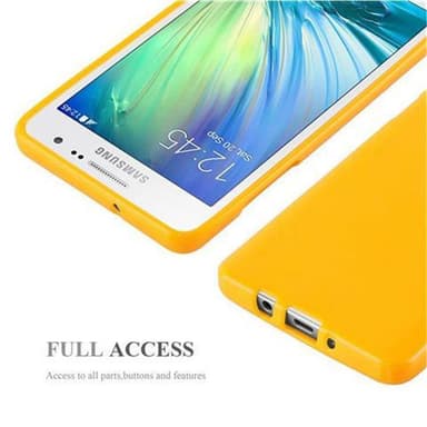 Samsung Galaxy A5 2015 Skal Fodral Case (Gul)