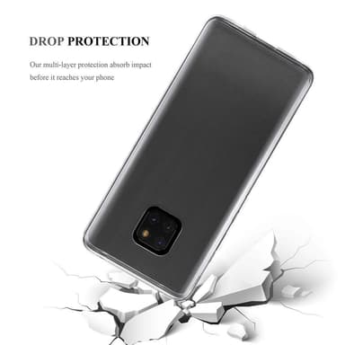Huawei MATE 20 PRO Skal Fodral Case (Transparent)