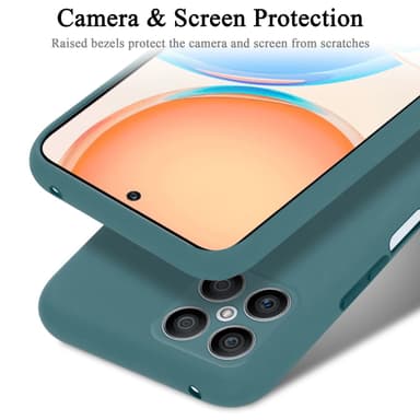 Honor X8 Skal Fodral Case (Grön)