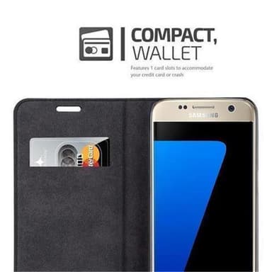 Samsung Galaxy S7 Skal Fodral Case (Svart)