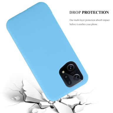 Skal Oppo FIND X5 Fodral Case (Blå)