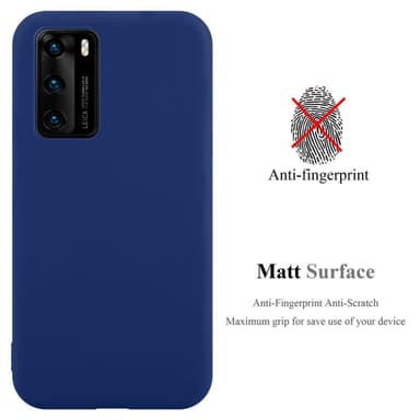 Skal Huawei P40 Fodral Case (Blå)