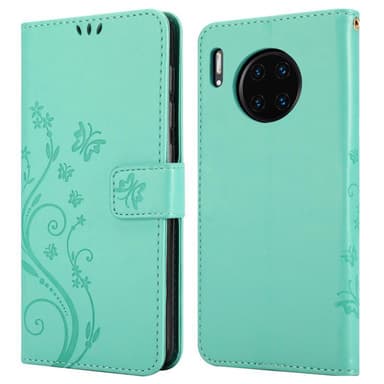 Huawei MATE 30 PRO Plånboksfodral Skal (Turkos)