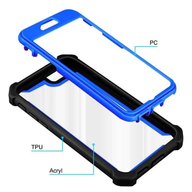 iPhone 6 PLUS / 6S PLUS Skal Fodral Case (Svart)