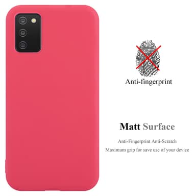 Skal Samsung Galaxy A03s Fodral Case (Röd)