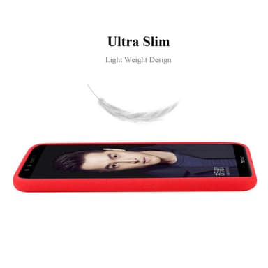 Skal Honor 9 LITE Fodral Case (Röd)