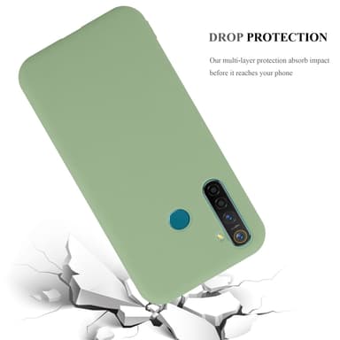 Skal Realme 5 PRO / Realme Q Fodral Case (Grön)