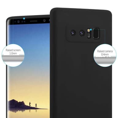 Skal Samsung Galaxy NOTE 8 Fodral Case (Svart)