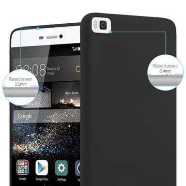 Skal Huawei P8 Fodral Case (Svart)