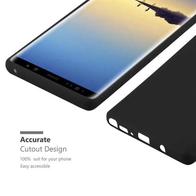 Skal Samsung Galaxy NOTE 8 Fodral Case (Svart)