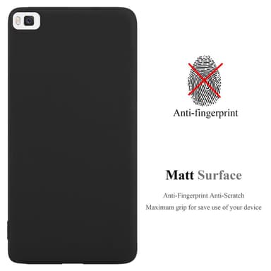 Skal Huawei P8 Fodral Case (Svart)