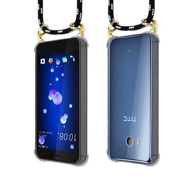 HTC OCEAN / U11 Skal Fodral Kedja (Svart)