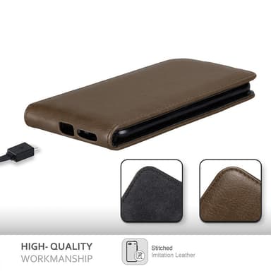 Sony Xperia L2 Flipfodral Skal (Brun)