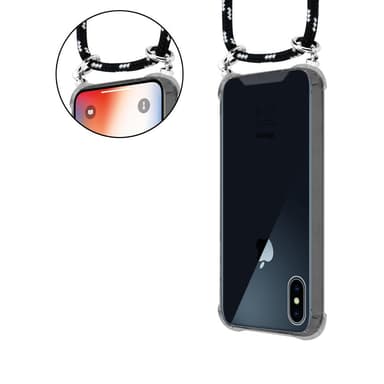 Skal iPhone X / XS Fodral Kedja (Svart)