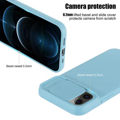 iPhone 12 PRO MAX Skal Fodral Case (Turkos)