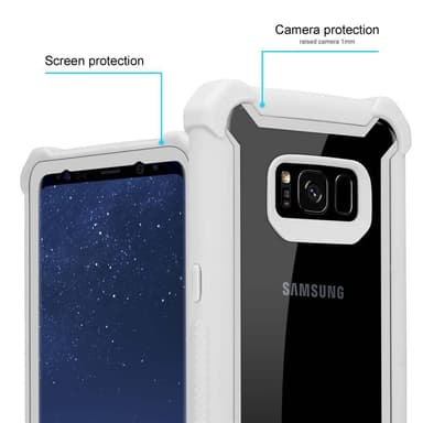 Samsung Galaxy S8 Skal Fodral Case (Grå)