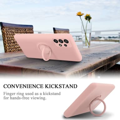Skal Samsung Galaxy A73 5G Fodral Case (Rosa)