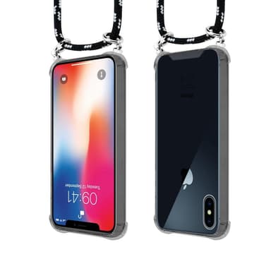 Skal iPhone X / XS Fodral Kedja (Svart)