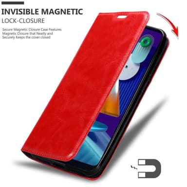 Samsung Galaxy A11 / M11 Skal Fodral Case (Röd)