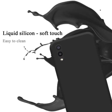 Samsung Galaxy A02 / M02 Skal Fodral Case (Svart)