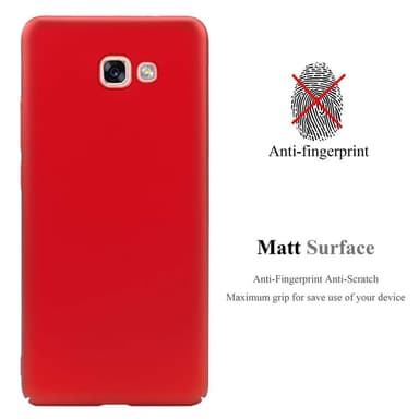 Samsung Galaxy A7 2017 Skal Fodral Case (Röd)