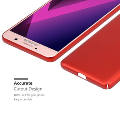 Samsung Galaxy A7 2017 Skal Fodral Case (Röd)