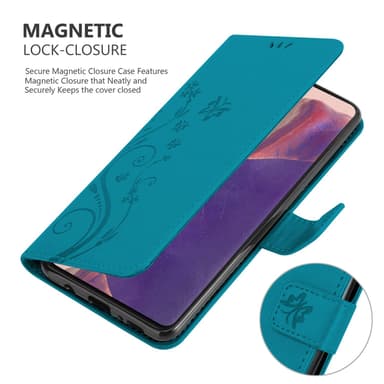 Samsung Galaxy NOTE 20 Plånboksfodral Skal (Blå)