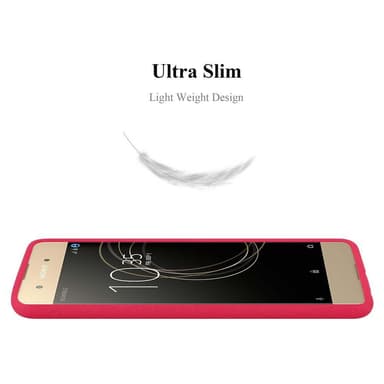 Skal Sony Xperia XA1 PLUS Fodral Case (Röd)