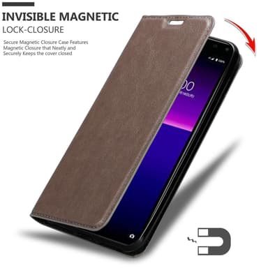 Sony Xperia 20 Skal Fodral Case (Brun)