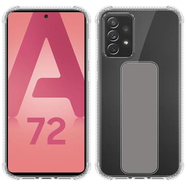 Samsung Galaxy A72 4G / 5G Skal Fodral Case (Grå)