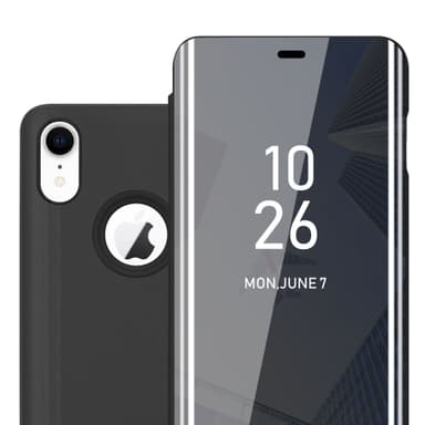 iPhone XR Plånboksfodral Skal (Svart)